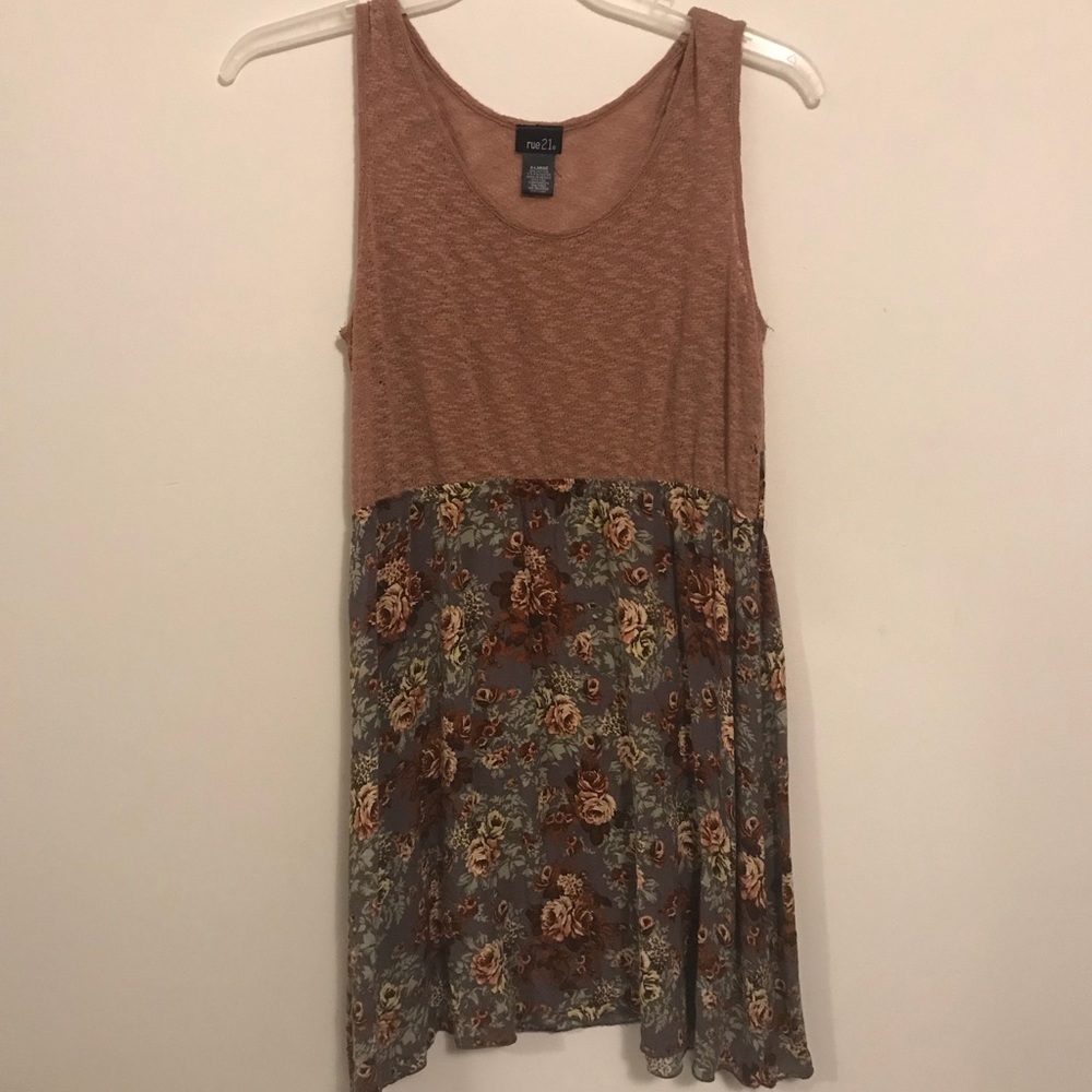 Brown dress from rue 21
