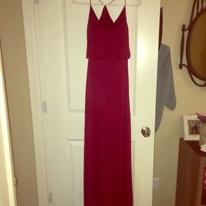 Beautiful Merlot Bridesmaid Dress!!!