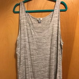 Old Navy grey (gray) swing tank top XXL