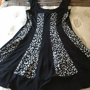 Black and White Dress