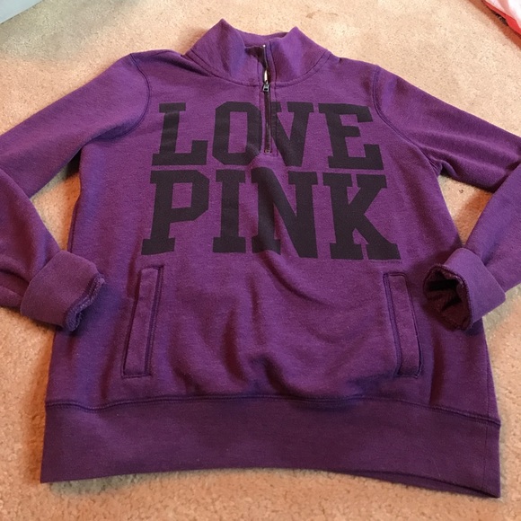 PINK Victoria's Secret Tops - Purple pink Ls sweater