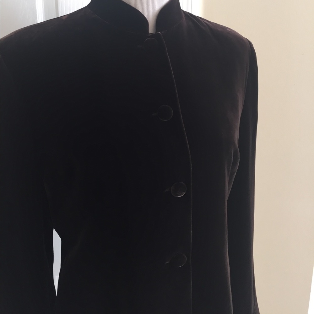 Blunauta Chocolate Silk Velvet Jacket