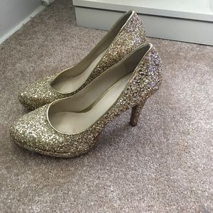 Nine West Glitter Heels
