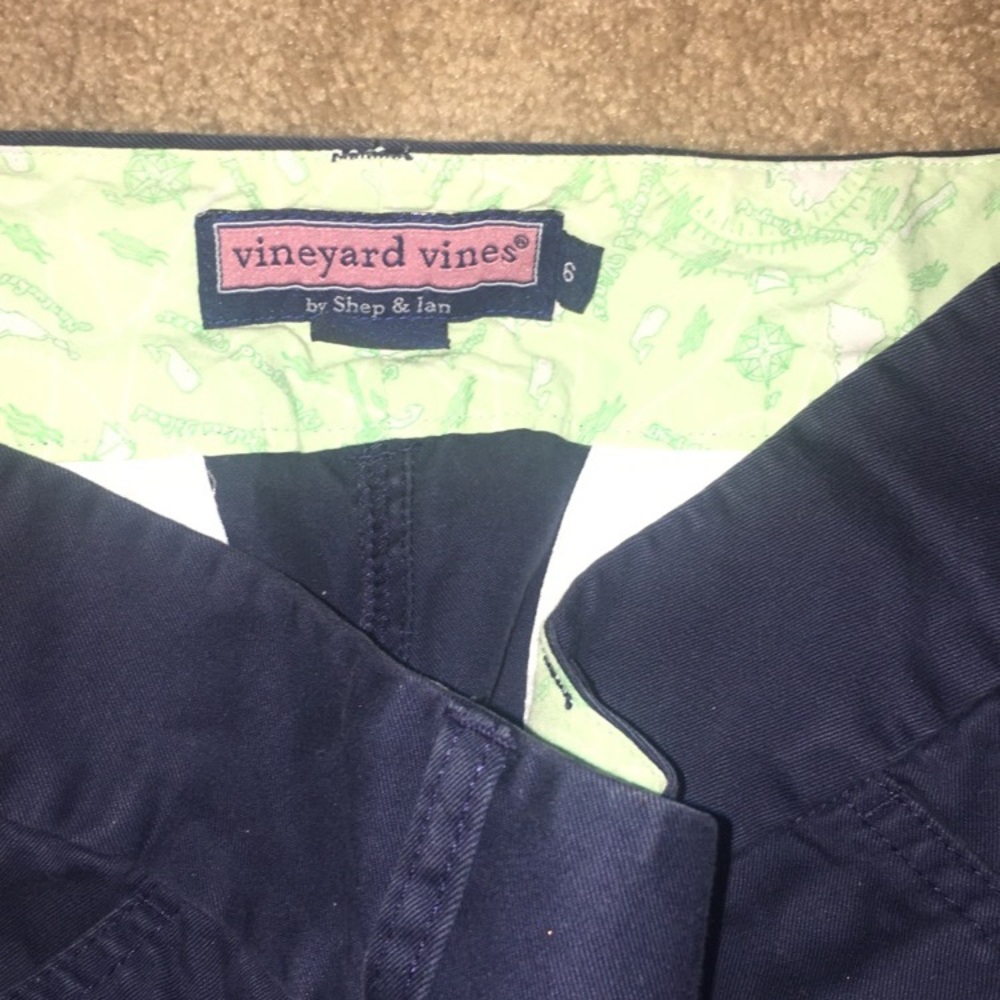 Vineyard Vines Navy Skirt
