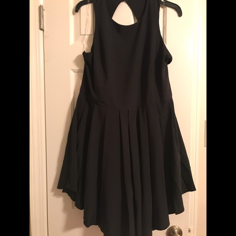 Cute Pleated Skort Romper