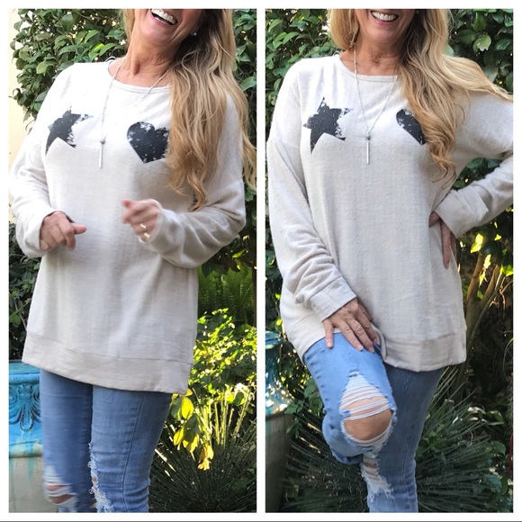 Super Soft Brushed French Terry LS Top - Picture 5 of 8