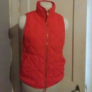 J Crew quilted vest (S)