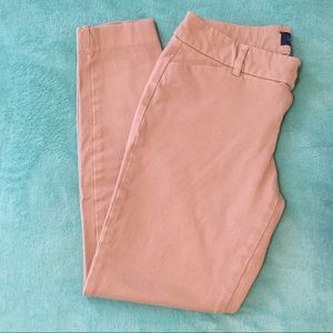 Old Navy Mid-Rise Pixie Ankle Pants in Khaki