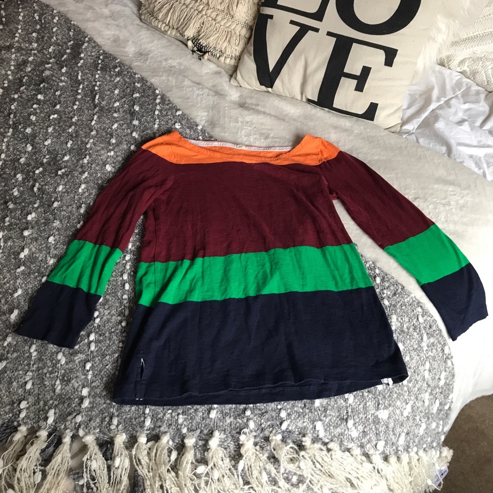 J. Crew Color-block Shirt