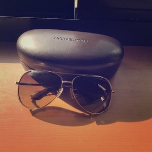 Michael Kors Sicily Aviator Sunglasses
