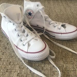 White high top converse