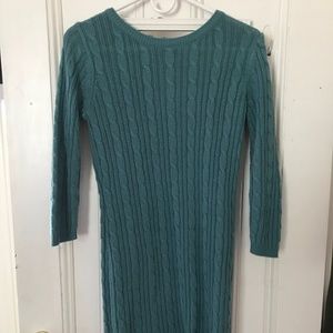 Forever 21 Cable Knit Sweater Dress