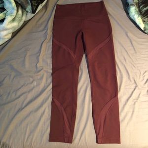 Full length, high waisted Lululemon mesh leggings