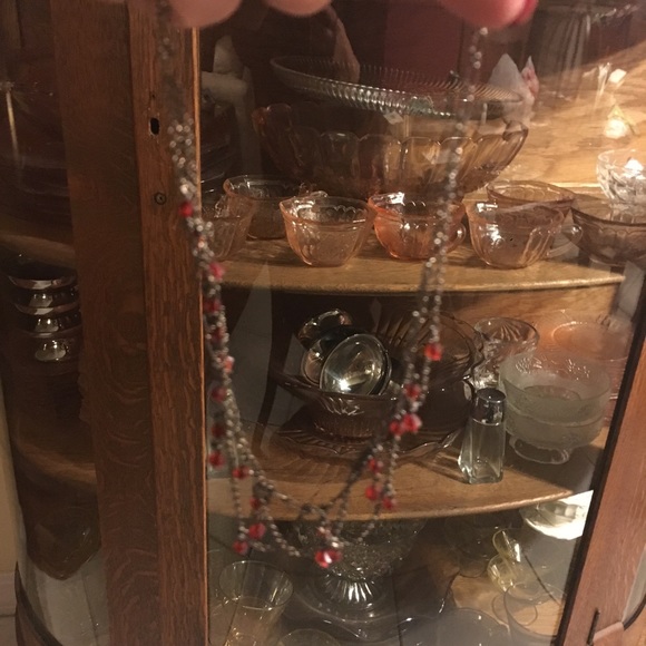 💍Vintage red bead choker style necklace - Picture 4 of 4