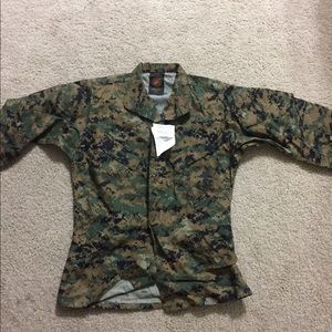 Marine Corps woodland blouse. Cammies