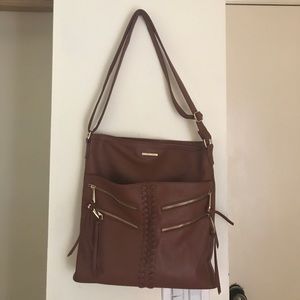 Brown crossbody purse