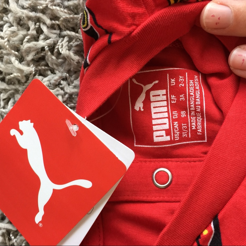 Girls 3T puma Ferrari set ****NEW WITH TAGS*****