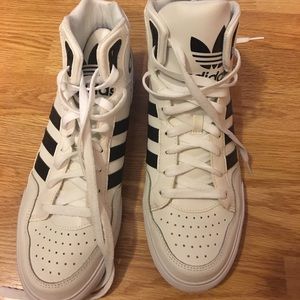 Adidas high top. Women’s size 10.