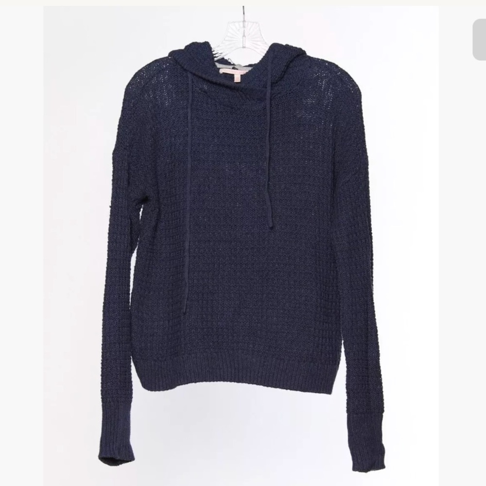 VS Knit Hoodie Blue Size XS oversized