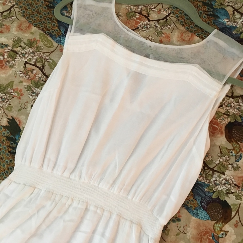 White Hi-Lo dress Size S