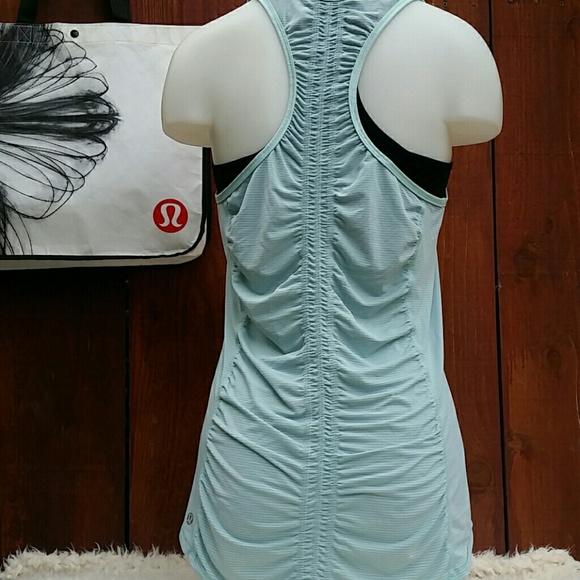 lululemon athletica Tops - 🎀 Lululemon Runner Up Tank racerback. Blue