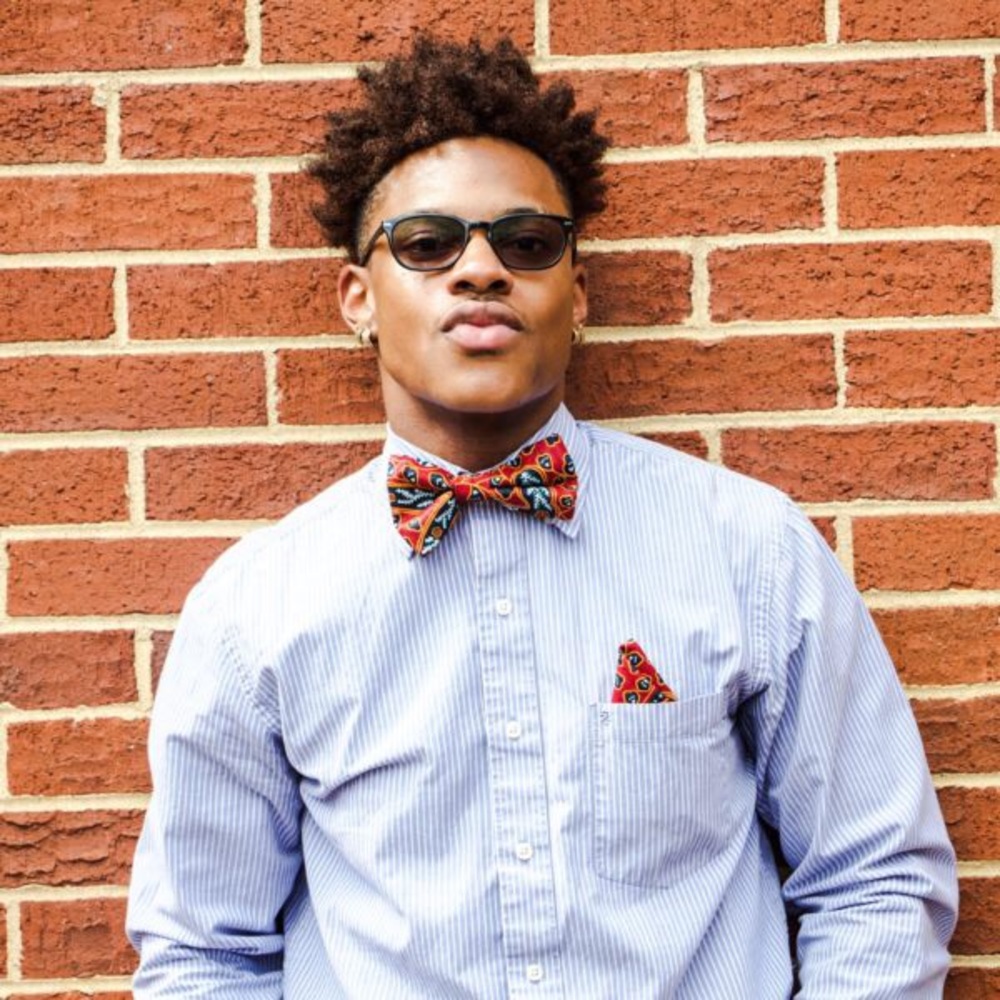 Maroon Floral Bow Tie & Pocket Square