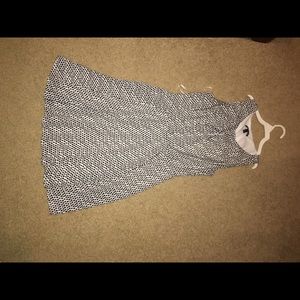 Black and white dress