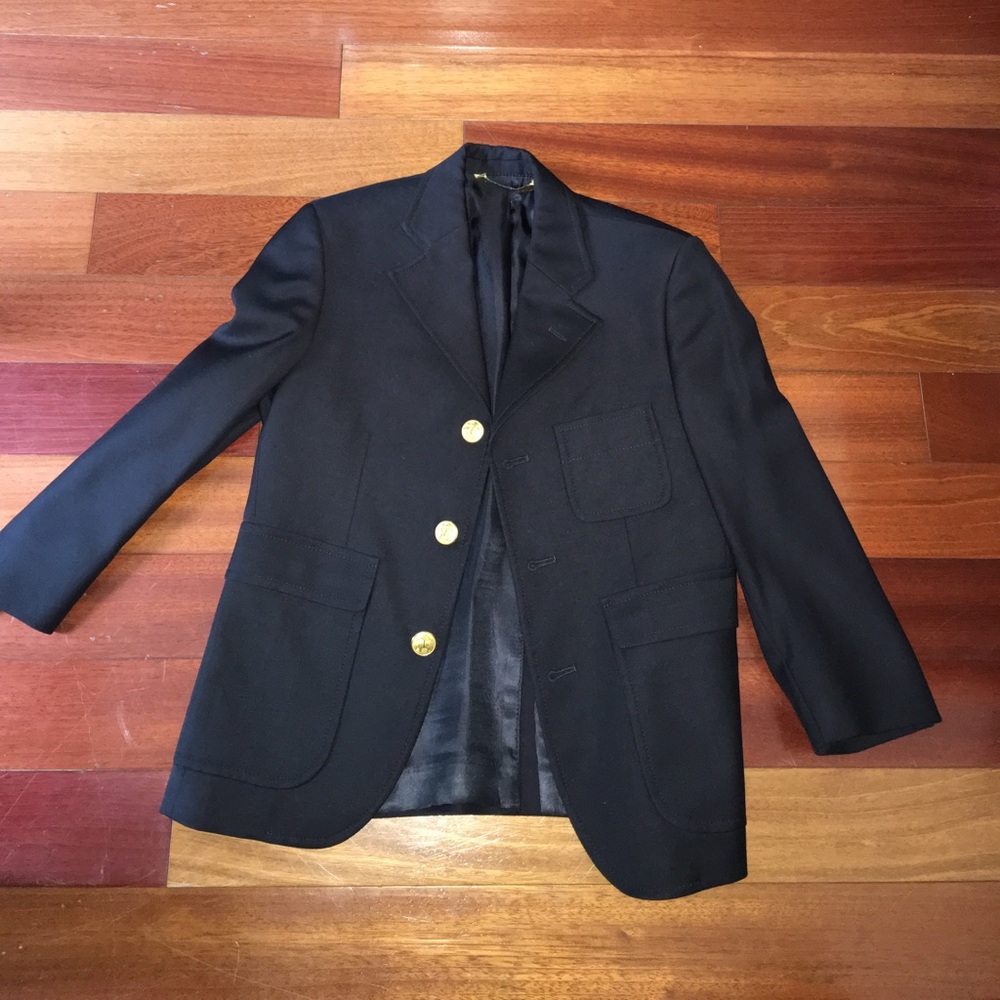 Brooks Brothers boys wool sports jacket blazer s 6