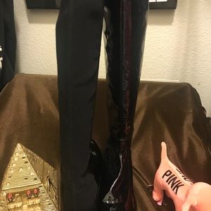 New Stuart brand boots over knee 8.5