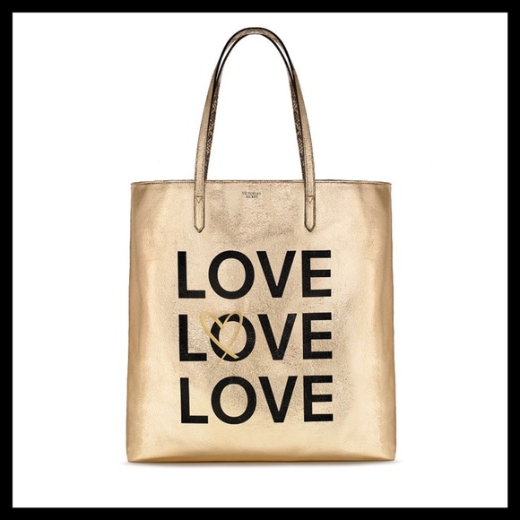 VICTORIA'S SECRET TOTE BAG LOVE - Picture 6 of 6