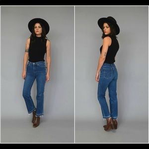 INCREDIBLE 70s CROP FLARE JEANS