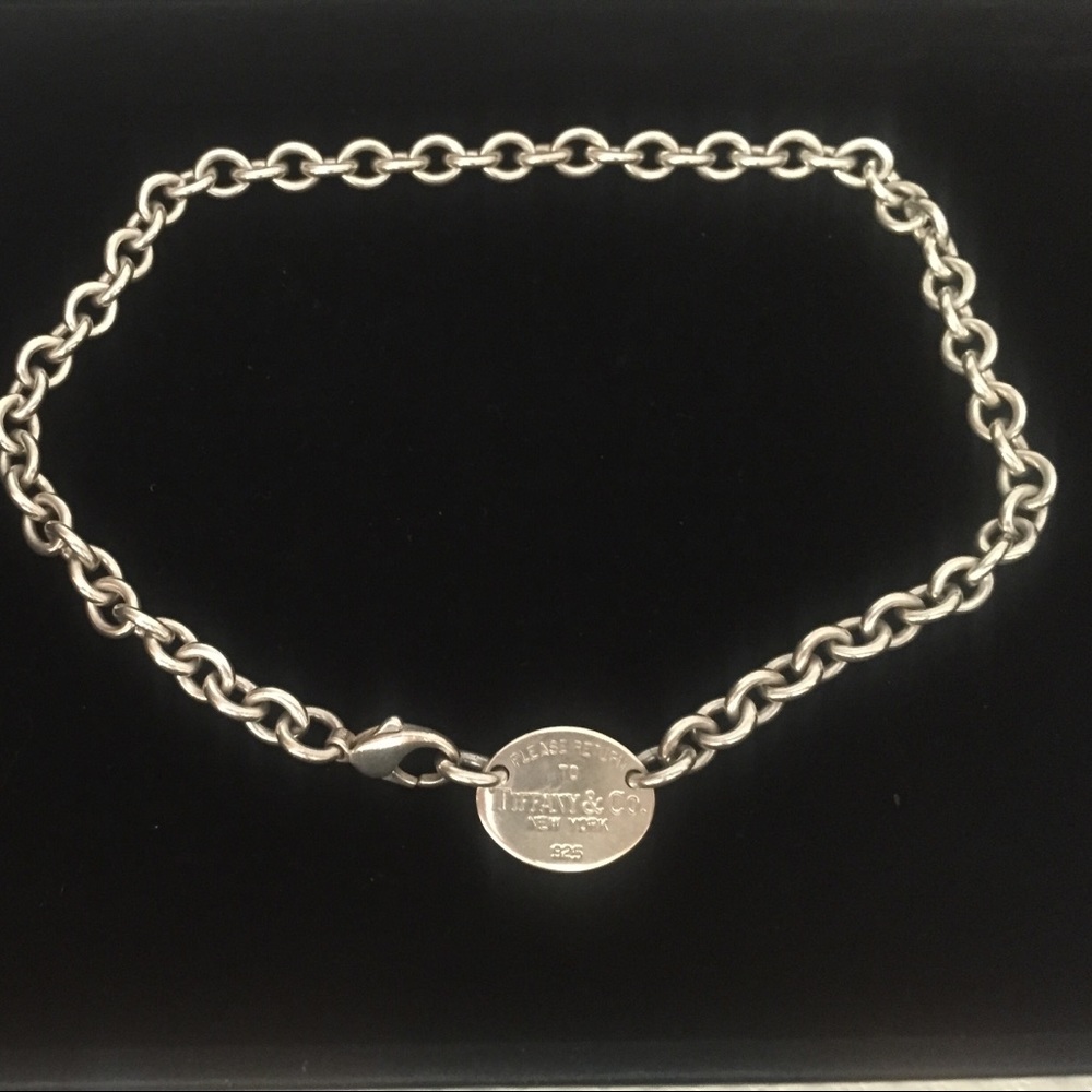 Return to Tiffany's sterling silver necklace