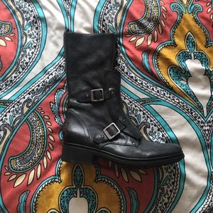 Genuine Leather Hunter Boots - combat style sz 7