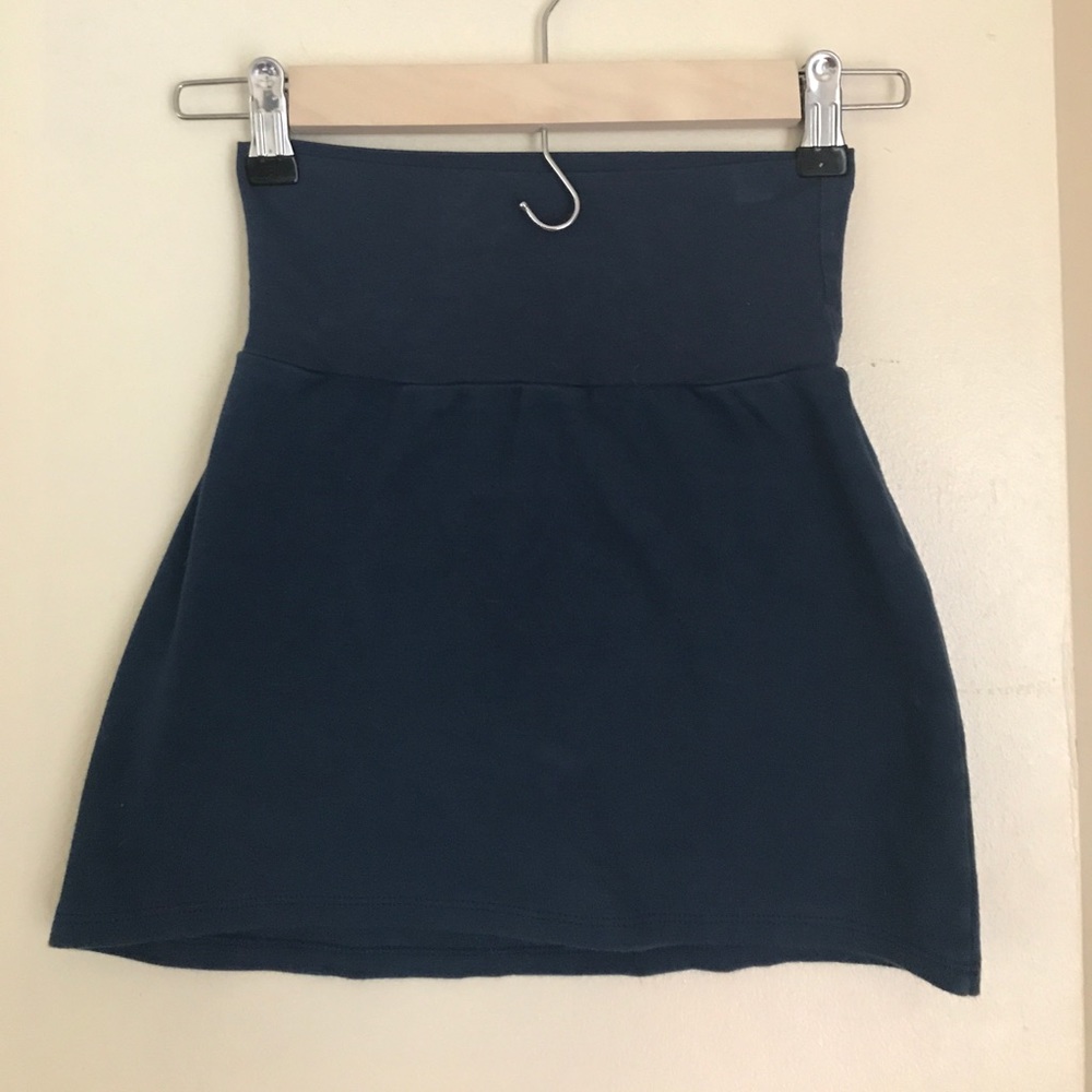 American Apparel Blue mini skirt size small