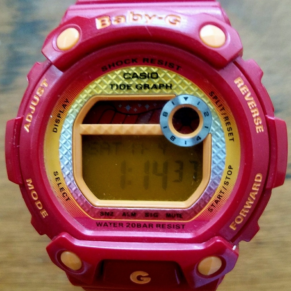 Baby G Shock G-glid Rare