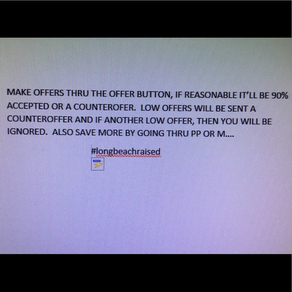 SPECIAL OFFER