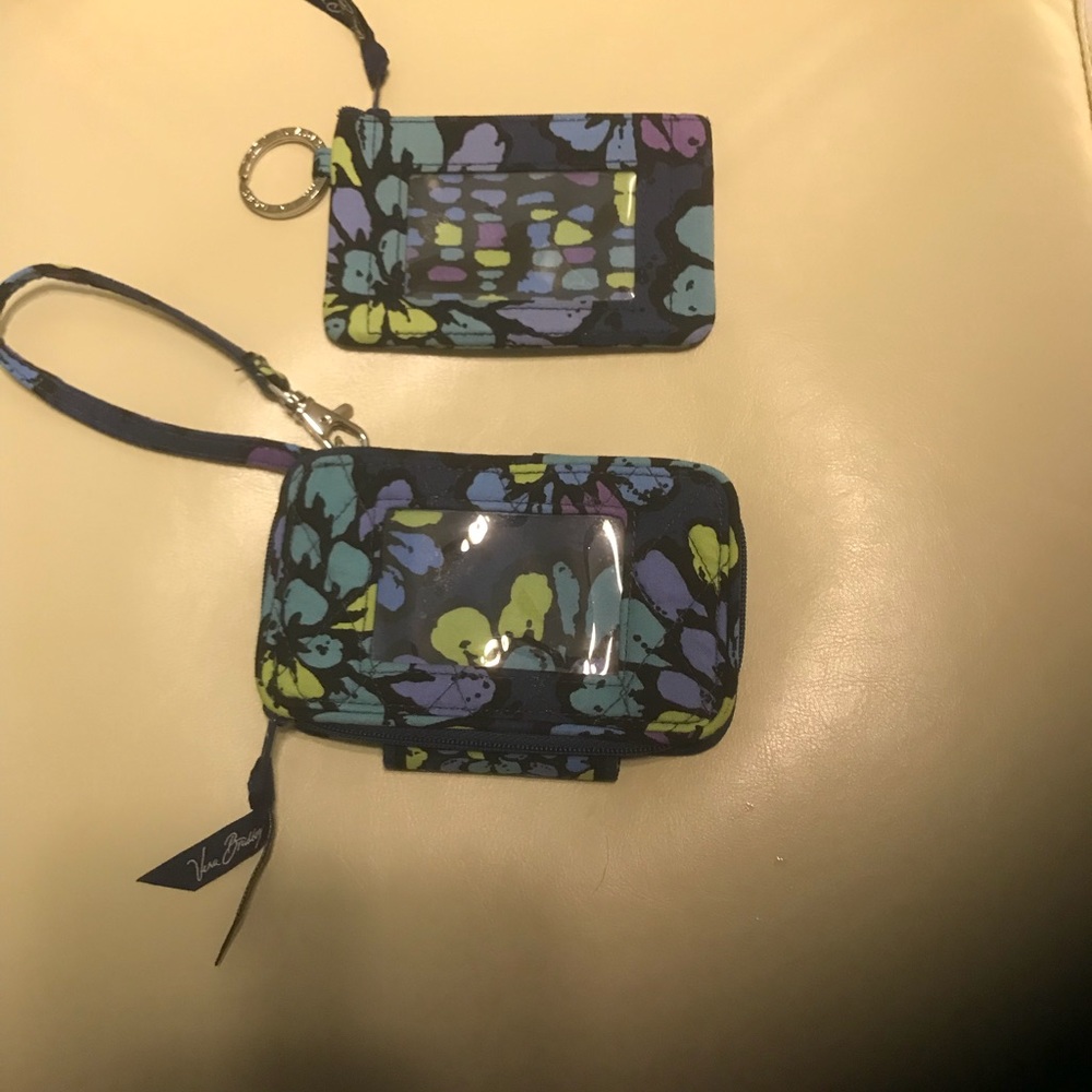 VERA BRADLEY WRISTLET & KEY FOLD