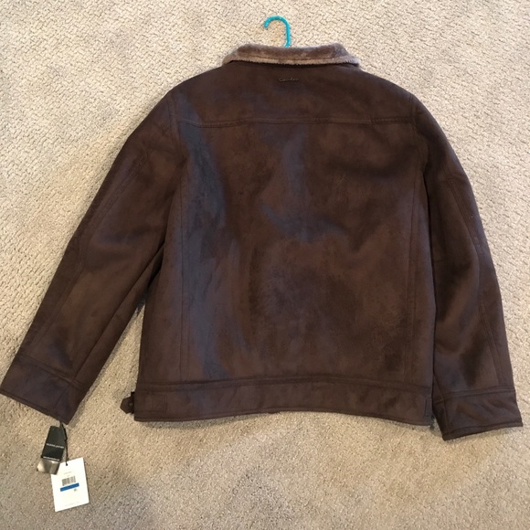 πHPπ Calvin Klein White Label Shearling Jacket - Picture 7 of 8