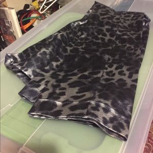 Cache  leopard print slacks