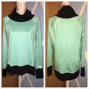 Victoria's Secret mint green sweatshirt