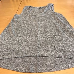 Express gray tank top