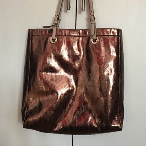 Authentic Michael Kors Rose Gold Tote