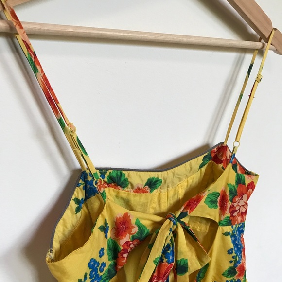 Flying Tomato 🍅 Adorable Yellow Floral Dress - Picture 4 of 7