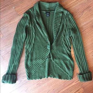 SALE! Rue21 cardigan in olive w/button closure XL