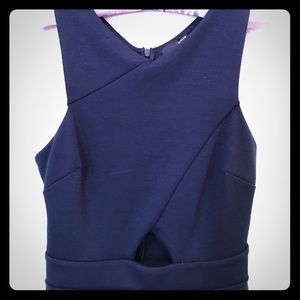 AQUA *NWT* Navy Blue dress