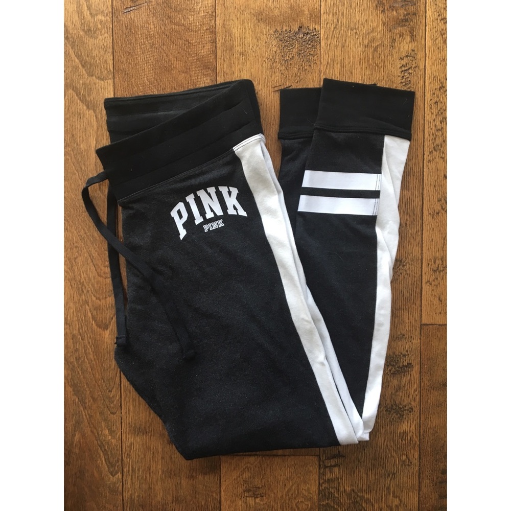 SOLD • Pink Track Leggings