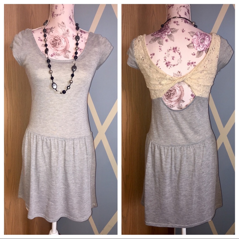 Gray dress