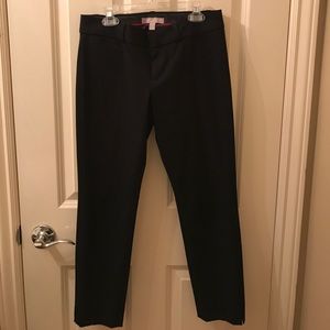 Banana Republic Size 0 Petite Black Sloan Pants