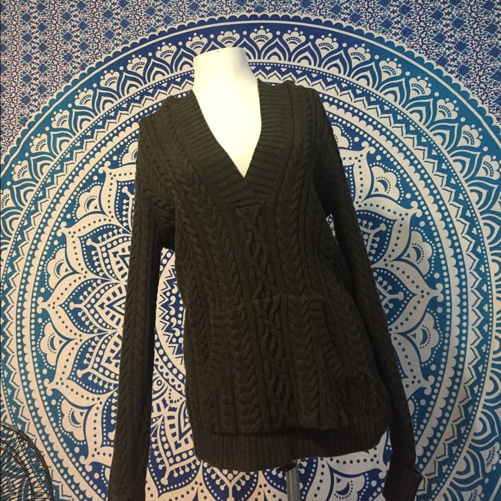 Lauren Jeans Co Ralph Lauren Forst Green Sweater