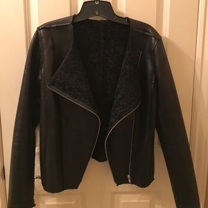 Trouve Reversible Moto Jacket